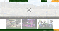 Desktop Screenshot of mountainsfoundation.org